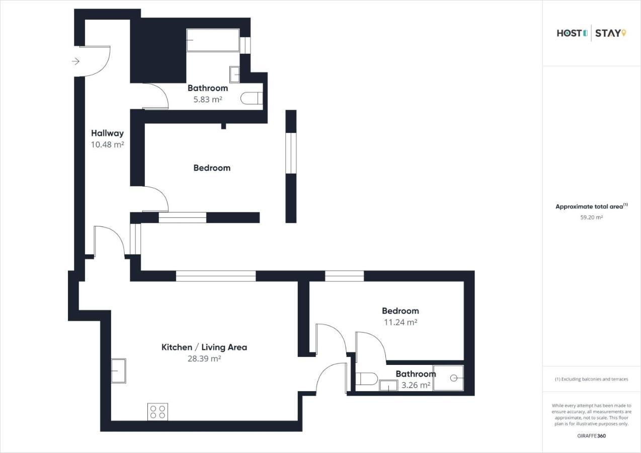 Host & Stay - Clarendon Apartments Redcar Eksteriør billede